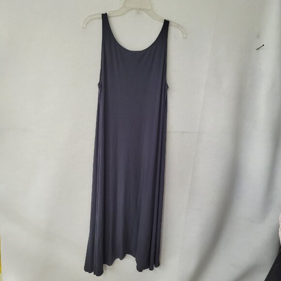EILEEN FISHER New Organic‎ Rayon Scoop Neck Tank Dress Medium Petite Grey USA - Picture 10 of 14